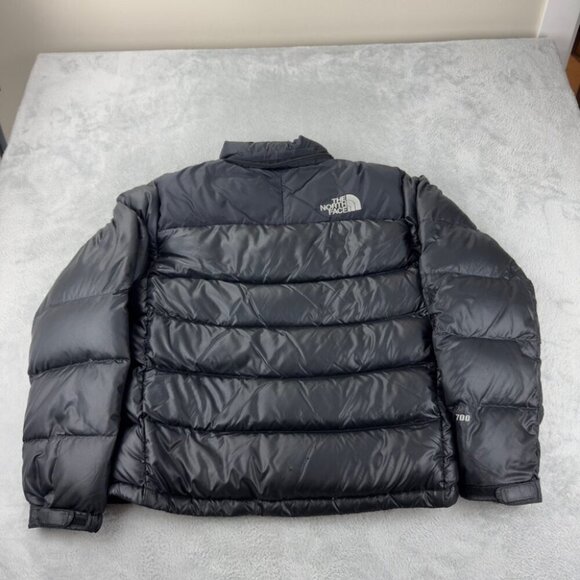 The North Face Men's Black 700 Down Puffer Jacket Medium - Picture 4 of 16